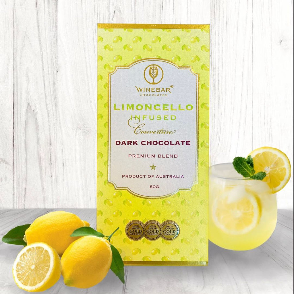 Limoncello Infused Dark Chocolate